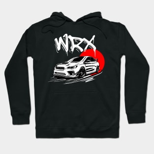 WRX sti illustration vector art Hoodie